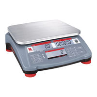 OHAUS Ranger Count 3000 Serie Manual Del Usuario