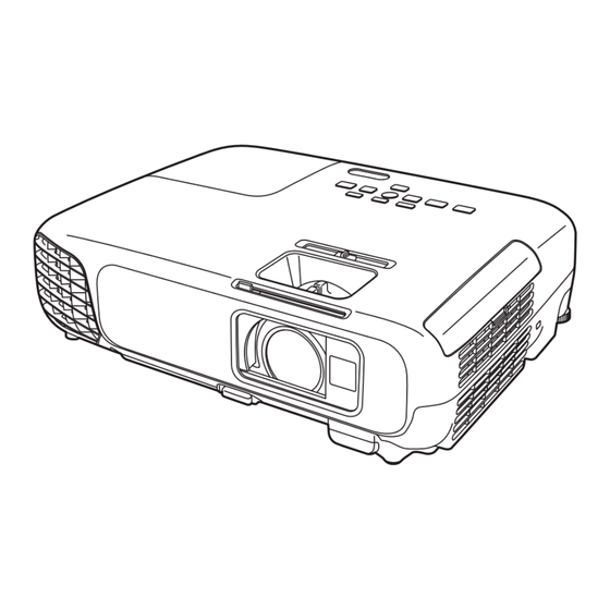 Epson PowerLite Home Cinema 725HD Manual Del Usuario