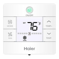 Haier QACT17A Manual De Instalación Y Funcionamiento