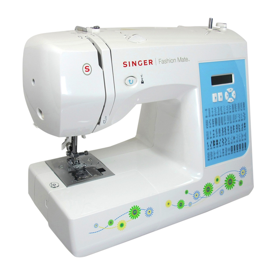 Singer Fashion Mate Manual Del Usuario