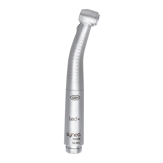 W&H synea Fusion Serie Instrucciones De Uso