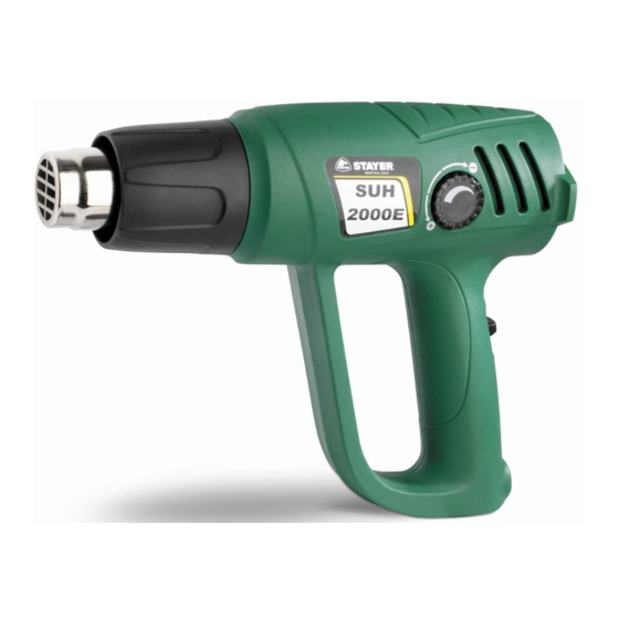 stayer SUH2000E Manual De Instrucciones