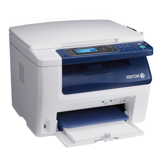 Xerox WorkCentre 6015 Guia Del Usuario
