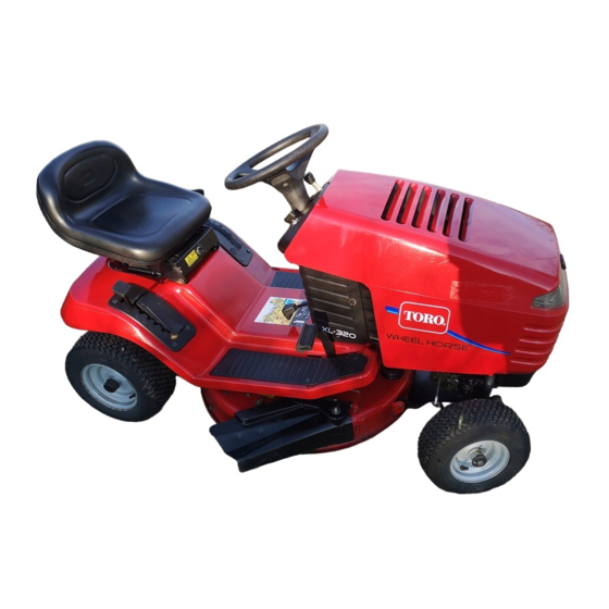 Toro XL 320 Manual Del Operador