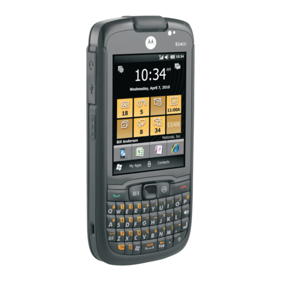 Motorola ES400 Guía Rápida De Inicio