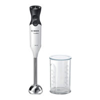 Bosch ErgoMixx MS61B6150 Manual De Usuario