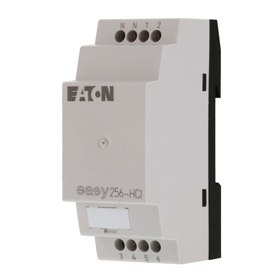 Moeller EASY256-HCI Instrucciones De Montaje