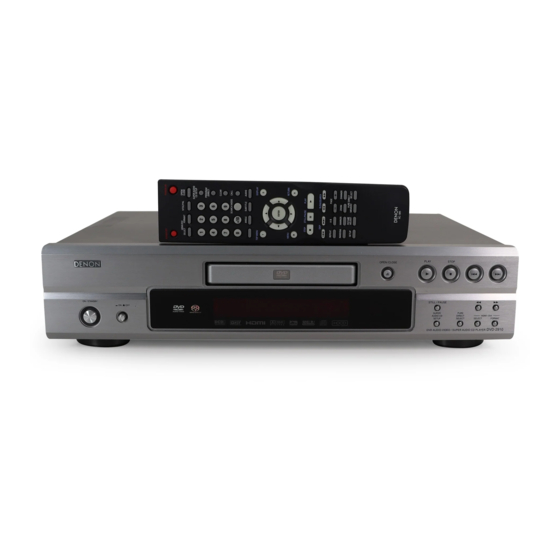 Denon DVD-2910 Instrucciones De Operación