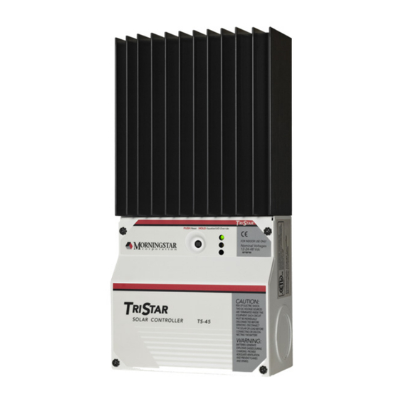 Morningstar TriStar TS-45 Guia De Inicio Rapido