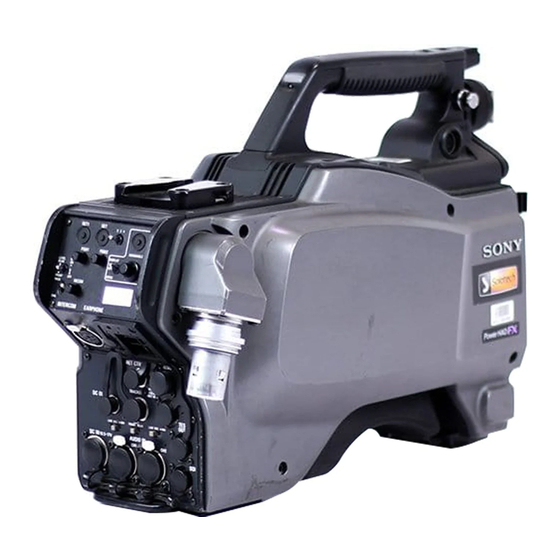Sony HXC-100 Manual De Instrucciones