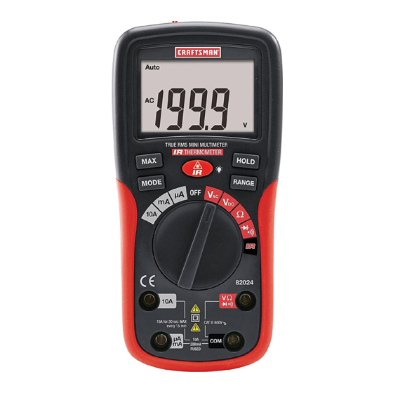 Craftsman 82024 Manual Del Propietário