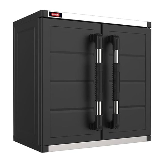 Keter Wall Cabinet Instrucciones De Montaje