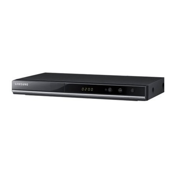 Samsung DVD-C450K Manual Del Usuario