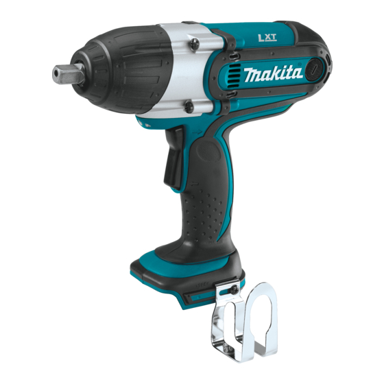 Makita XWT04 Manuales