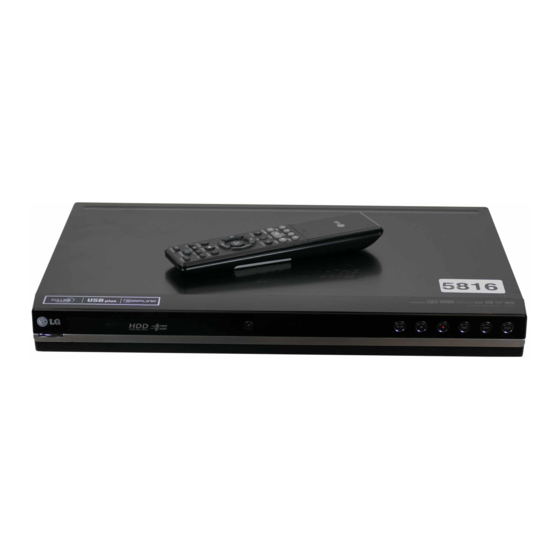 LG RH397H Manual Del Usuario