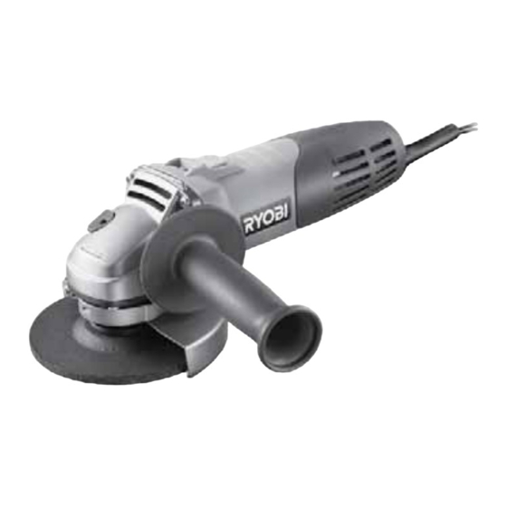 Ryobi RAG600-115 Instrucciones De Funcionamiento Y Mantenimiento
