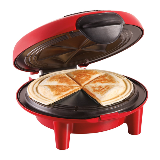 Hamilton Beach Quesadilla Maker Manuales