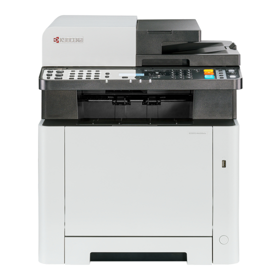 Kyocera ECOSYS MA2100cfx Guía De Uso