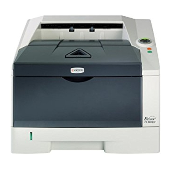 Kyocera FS-1300D Guía De Uso