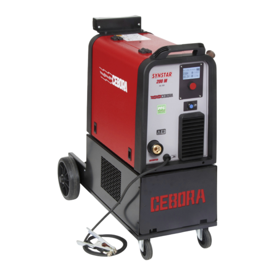 Cebora SYNSTAR 200 M Manual De Servicio