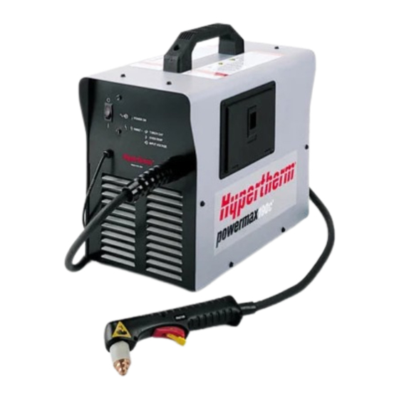 Hypertherm powermax190c Guía De Búsqueda De Averías