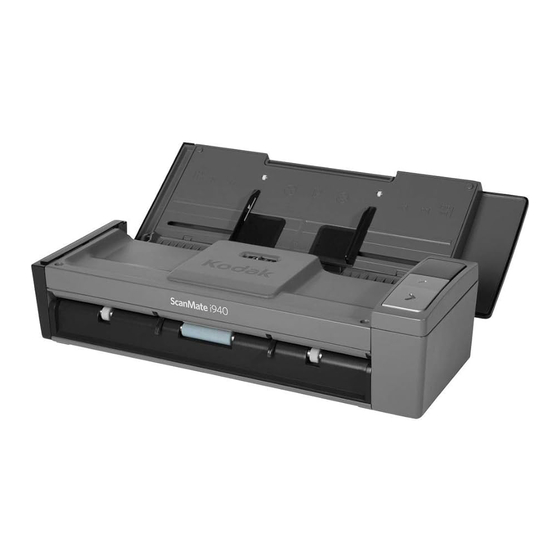 Kodak ScanMate i940M Guia Del Usuario