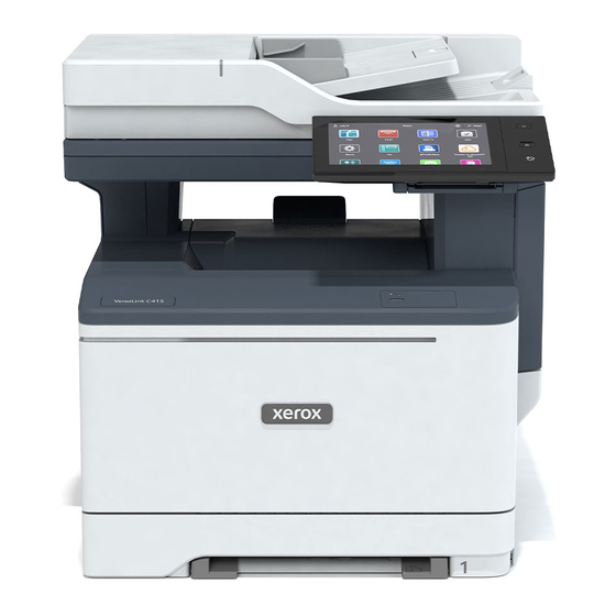 Xerox VersaLink C415 Guía De Referencia