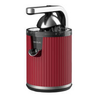 cecotec XQUEEZE RETROJUICE 600 GREEN Manual De Instrucciones