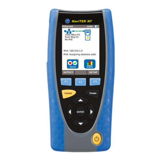 Ideal Networks NaviTEK NT Manual De Instrucciones