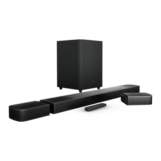 JBL BAR 9.1 TRUE WIRELESS SURROUND Manuales