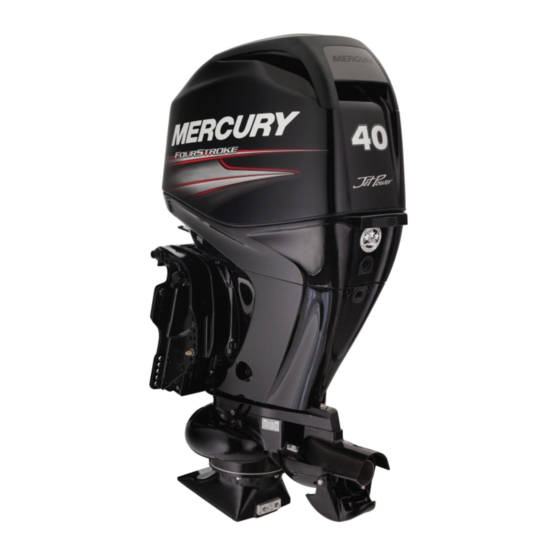 Mercury FourStroke 40 Manuales