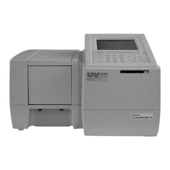 SHIMADZU UVmini-1240 Guía De Manejo