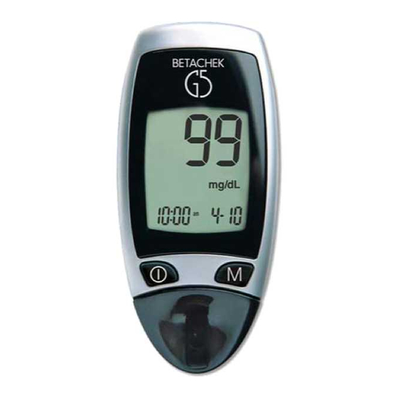 BETACHEK G5 Manual Del Usuario