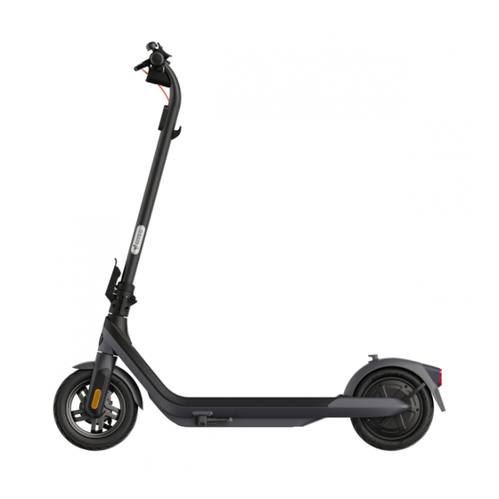 Ninebot eKickScooter E2 Pro Manual Del Propietário