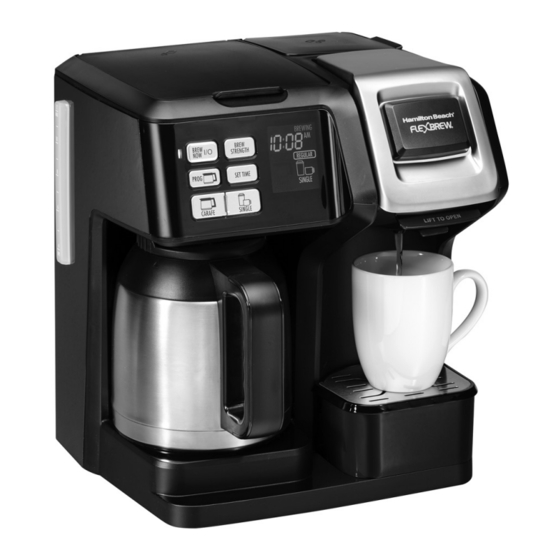 Hamilton Beach FlexBrew 49966 Manuales