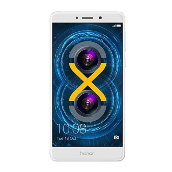 honor 6X Guia De Inicio Rapido