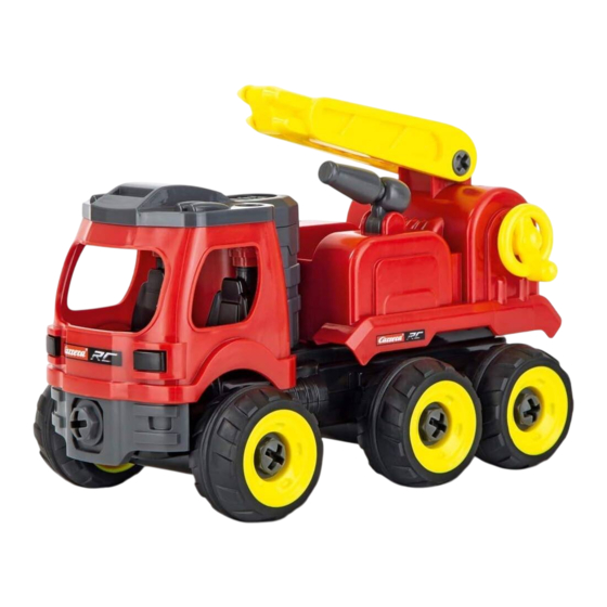 Carrera RC Fire Engine - Radio Controlled Car Instrucciones De Montaje Y De Servicio