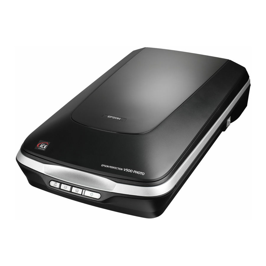 Epson Perfection V500 Photo Guia De Instalacion