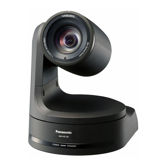 Panasonic AW-HE130WP Instrucciones De Funcionamiento
