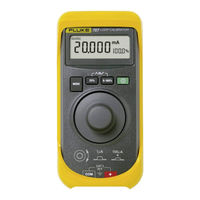 Fluke 707 Hoja De Instrucciones