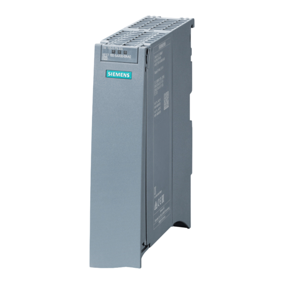 Siemens SIMATIC ET 200MP Manual De Programación