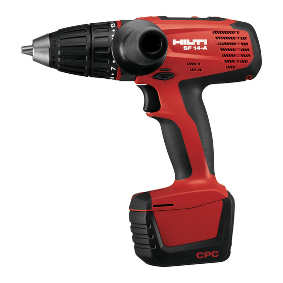 Hilti SF 14-A Manual De Instrucciones