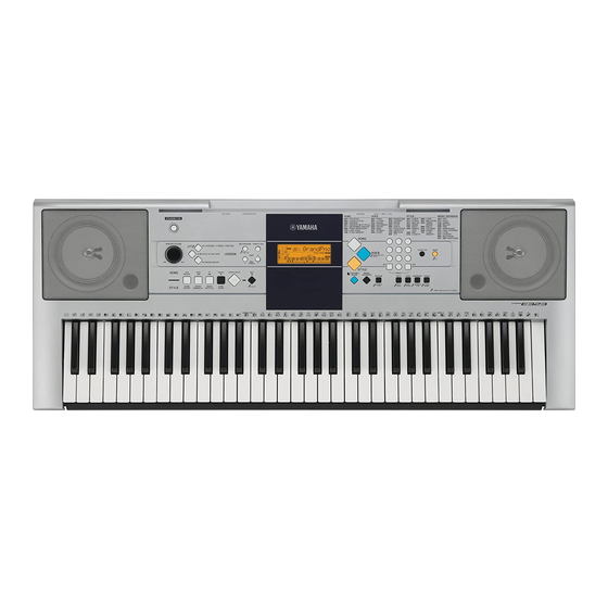 Yamaha PSR-E323 Manuales