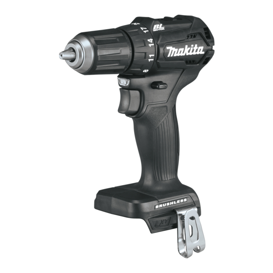 Makita XFD11 Manuales