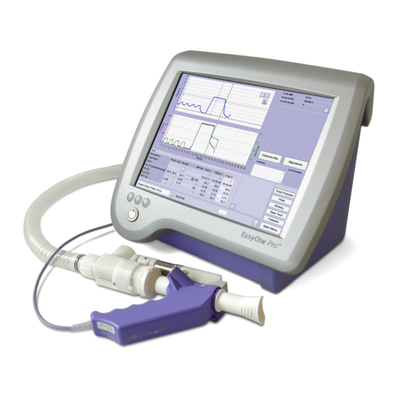 NDD EasyOne Pro Manual Del Operador
