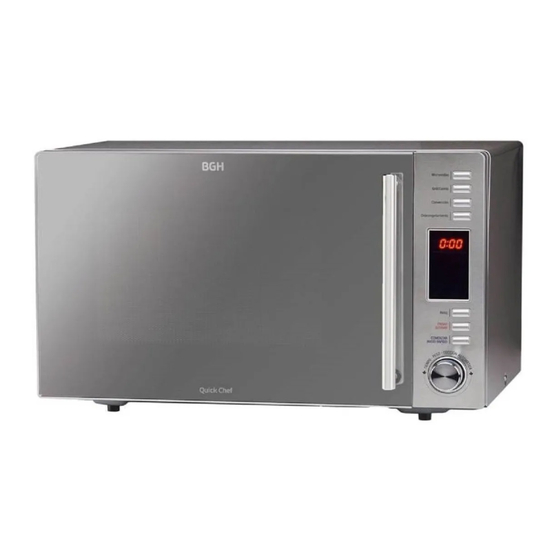 BGH Quick Chef B330DSS9 Manuales