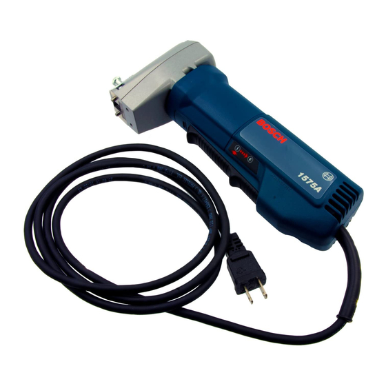 Bosch 1575A Instrucciones De Funcionamiento