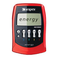 Compex energy Manual Del Usuario