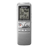 Sony ICD-BX700 Manual De Instrucciones