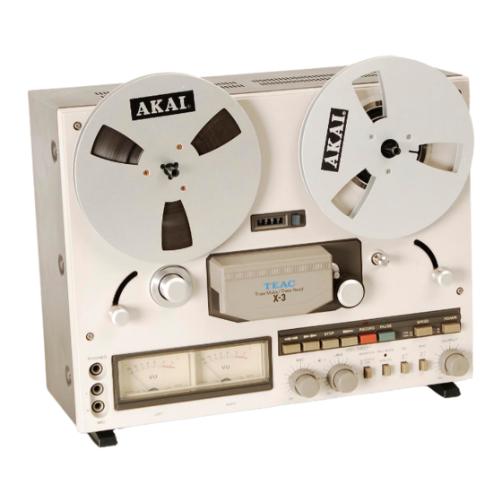 Teac X-3 Manual Del Usuario